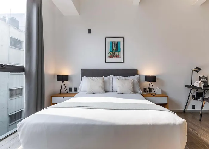 Ja 203 Minimalist Comfort Near Bellas Artes *